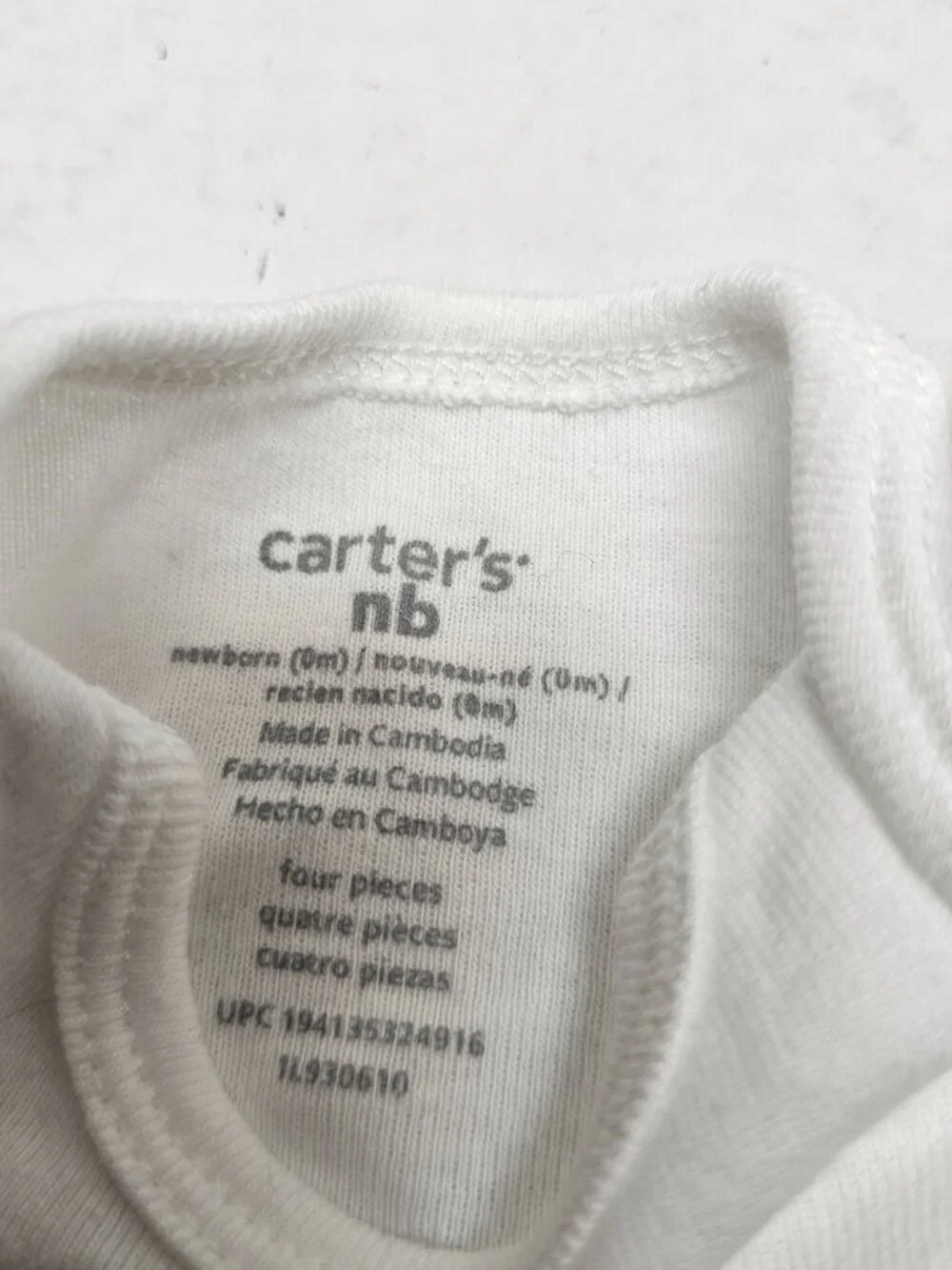 4 Carters lot Bundle One 1 Piece Newborn Preemie NB Disney Baby Winnie The Pooh